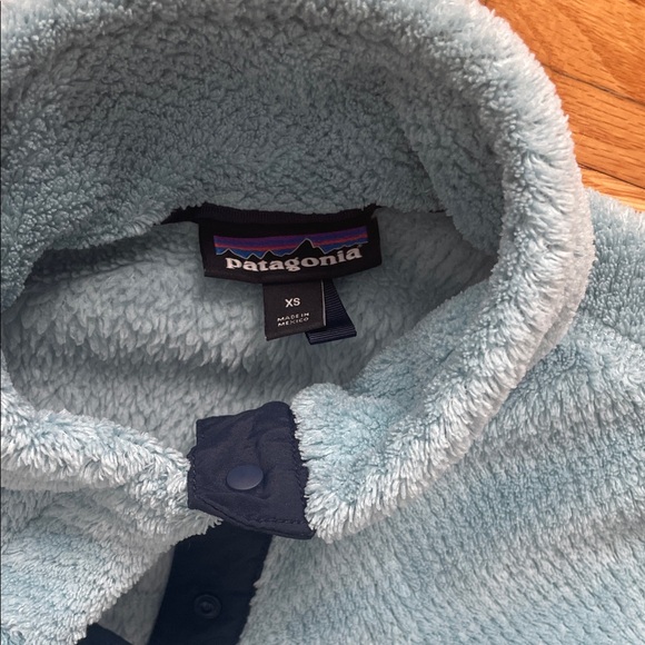 Patagonia Womens Light Blue XS Fleece Pullover - Picture 3 of 4